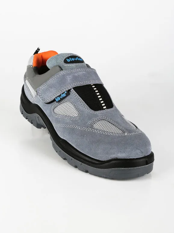 Blu Star Zapatos de trabajo de seguridad para hombre con velcro