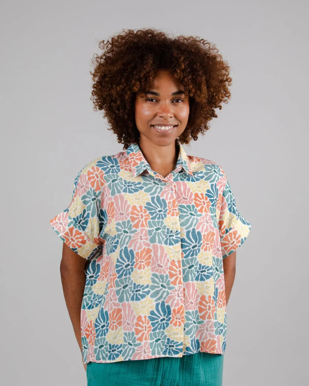 Blusa Brava Fabrics Manga Murciélago Spring