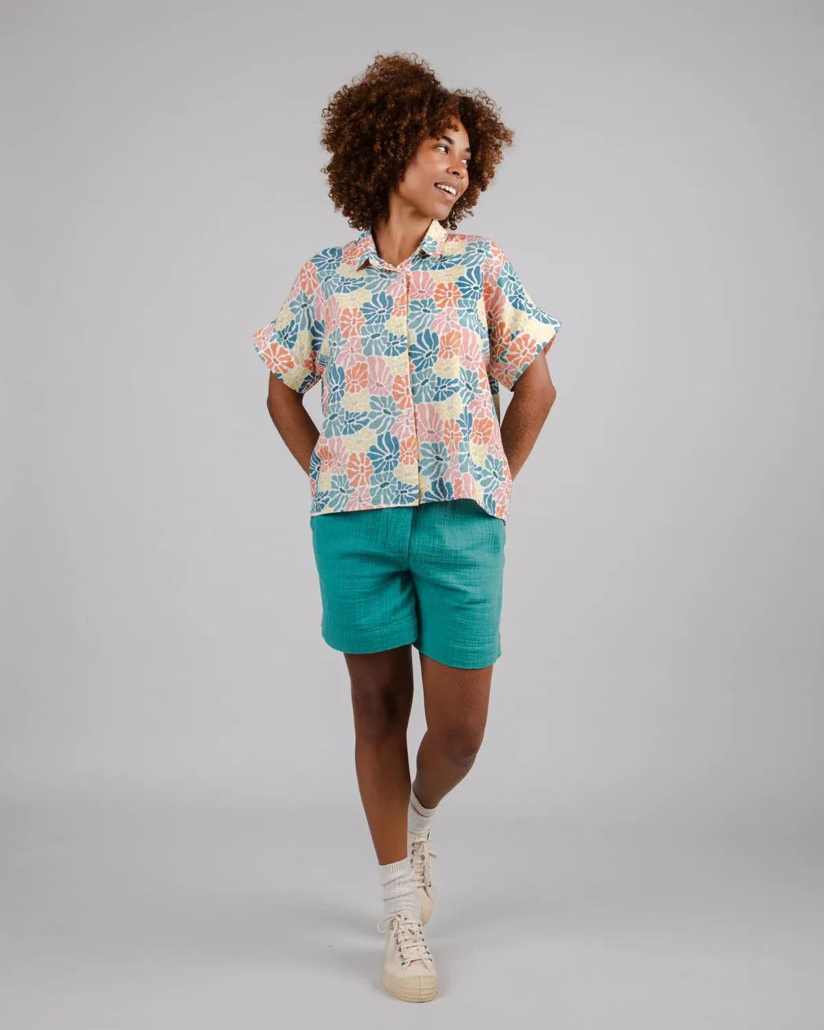Blusa Brava Fabrics Manga Murciélago Spring