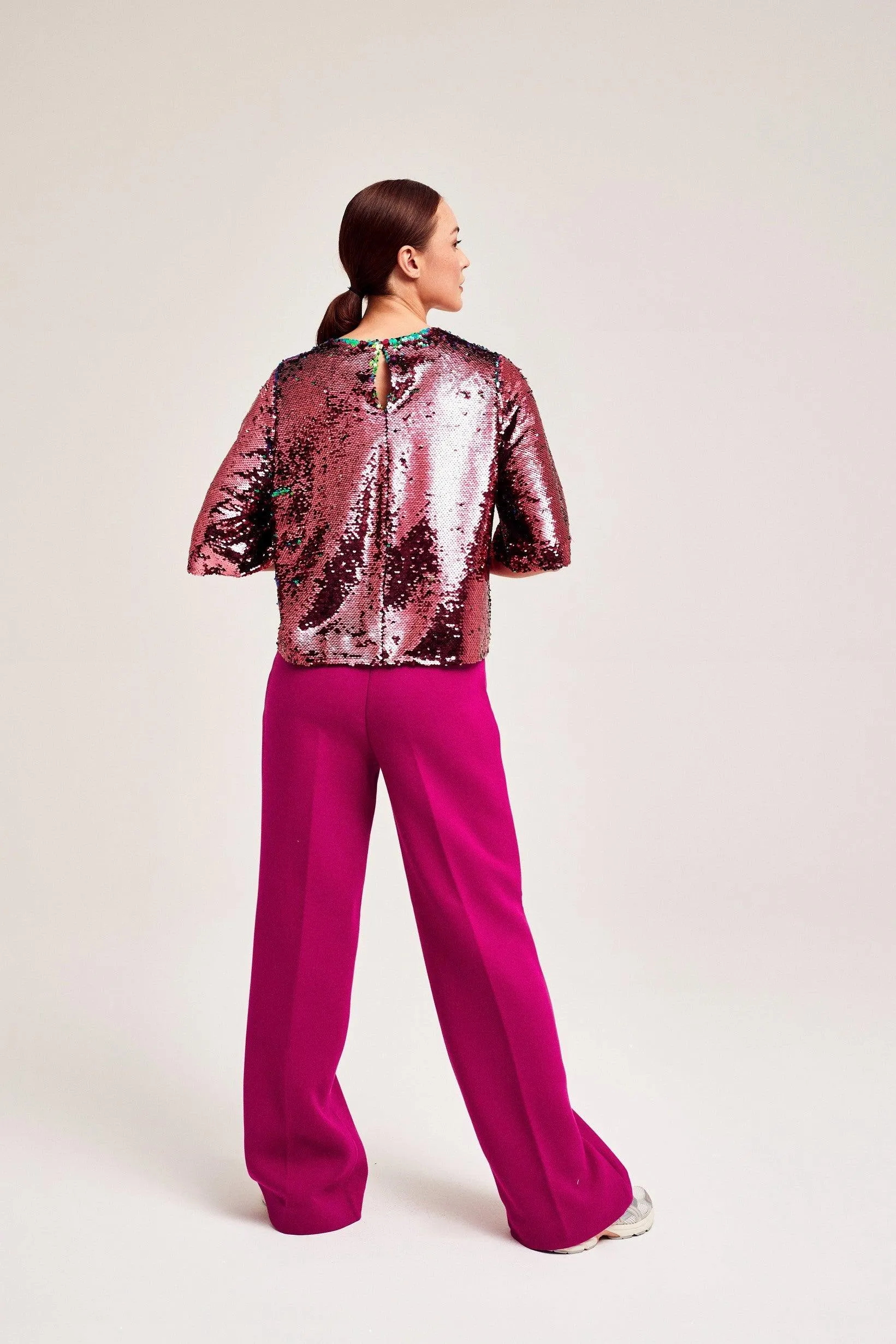 Blusa CKS Tiria Dark Pink