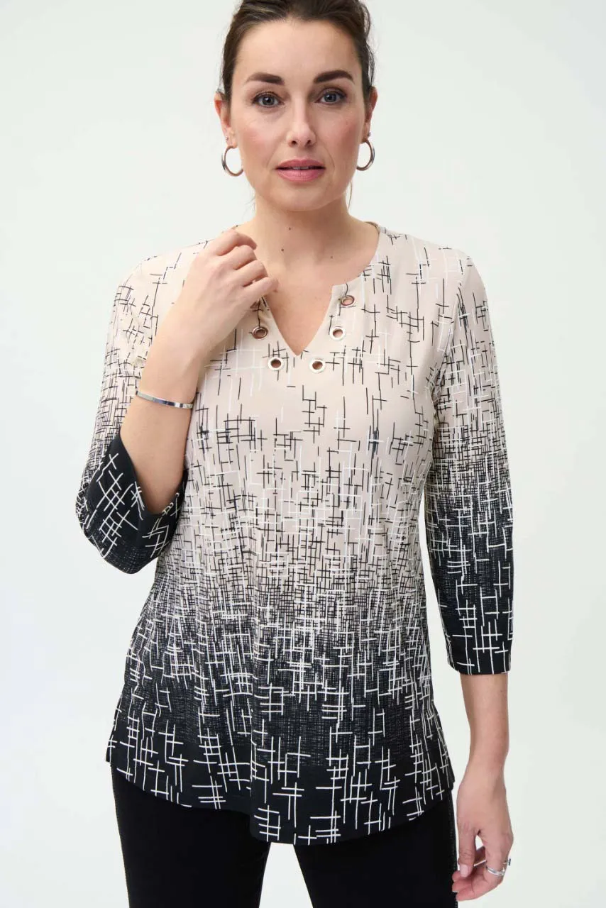 Blusa estampado abstracto Joseph Ribkoff 224183