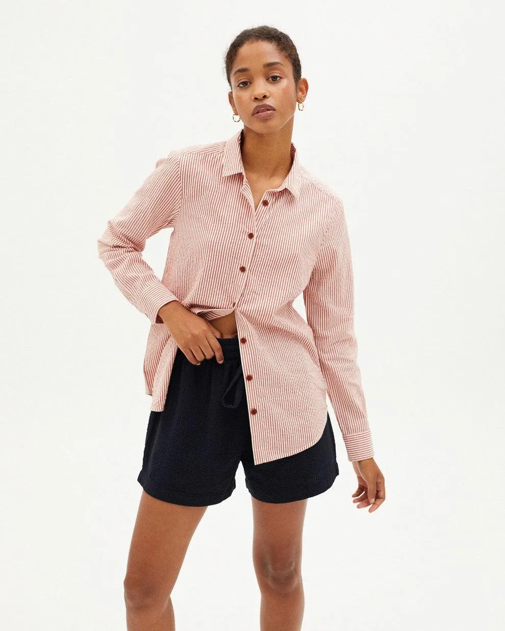 Blusa Maple Seersucker
