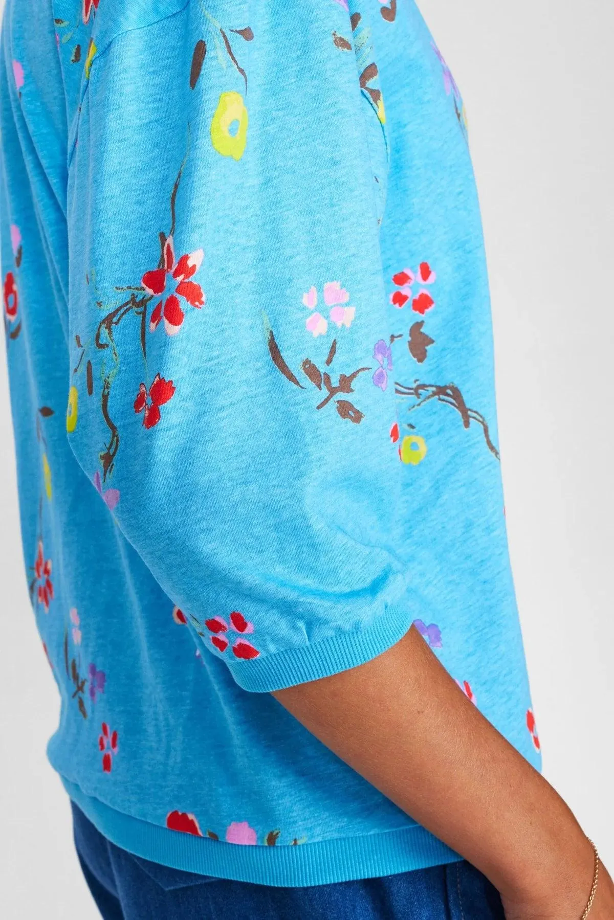 Blusa Nümph Nubrighed Bonnie Blue