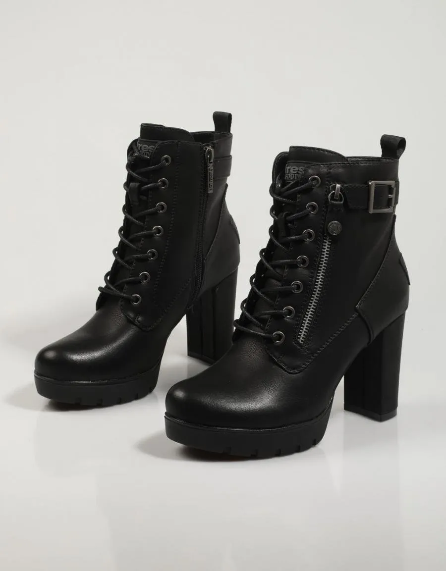 bottines REFRESH 78971 en Noir 80881