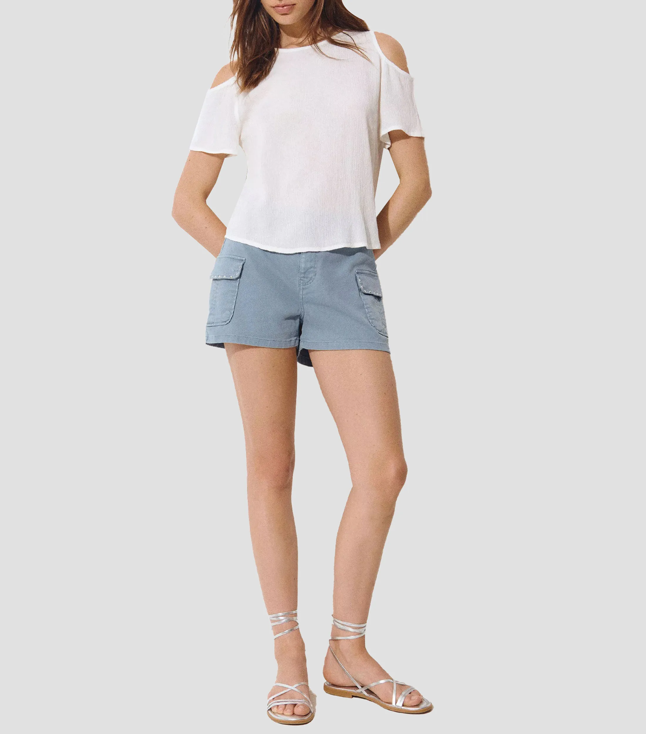 Brownie Blusa con manga corta Mujer