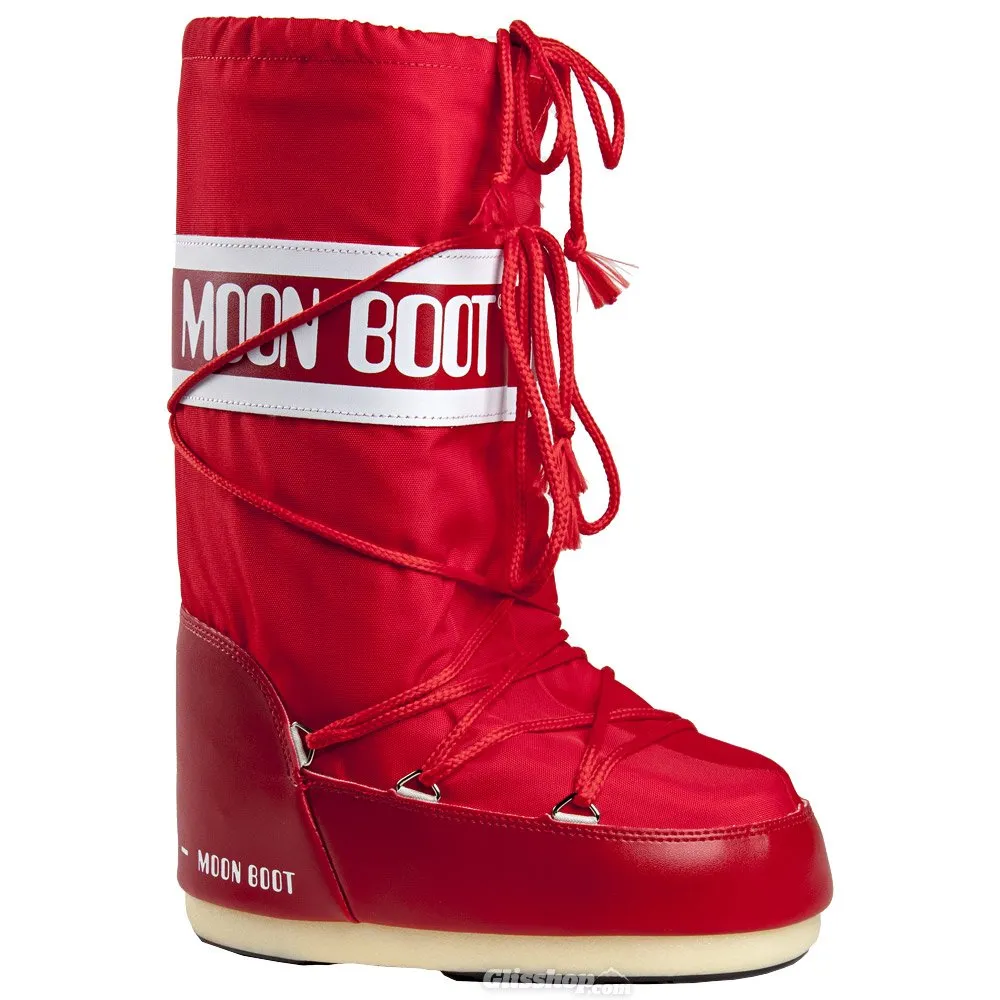 Calzado apresquí Moon Boot Nylon Woman Rouge