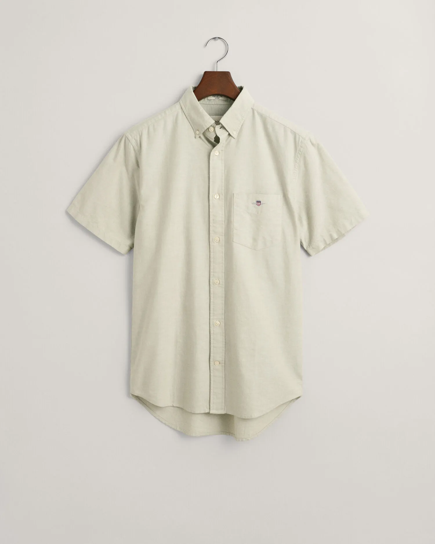 Camisa Oxford Regular Fit de manga corta