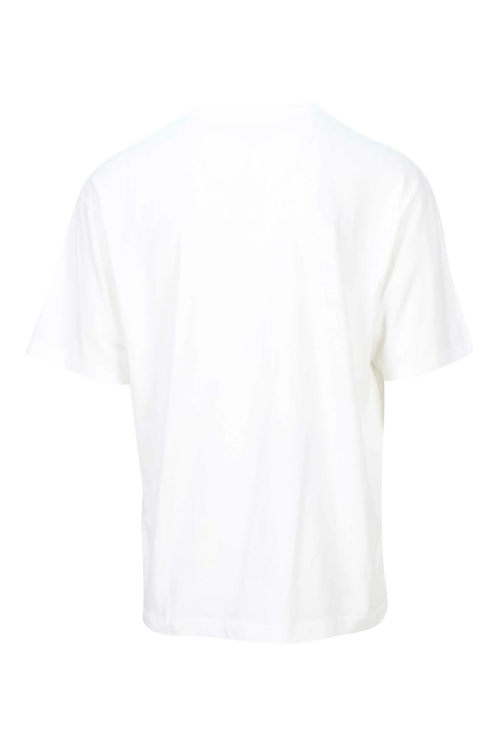 Camiseta blanca con minilogo 