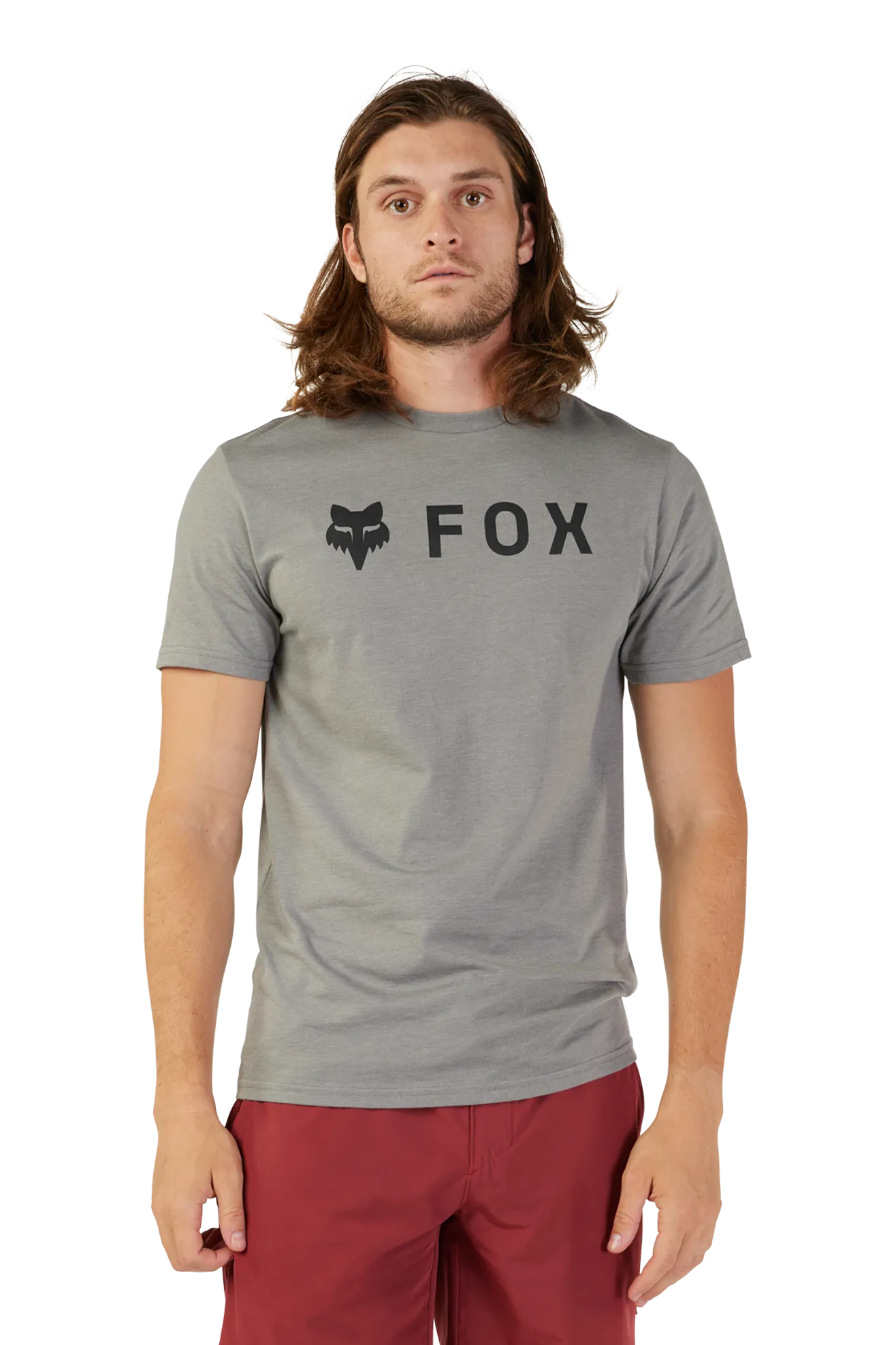 Camiseta FOX Absolute Grafito Jaspeado 