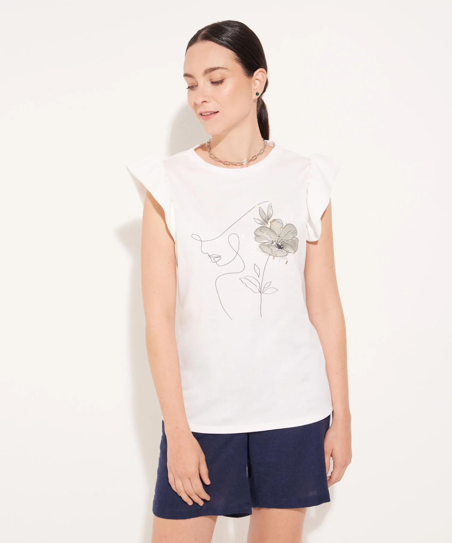Camiseta Manga Corta Sublimada-
