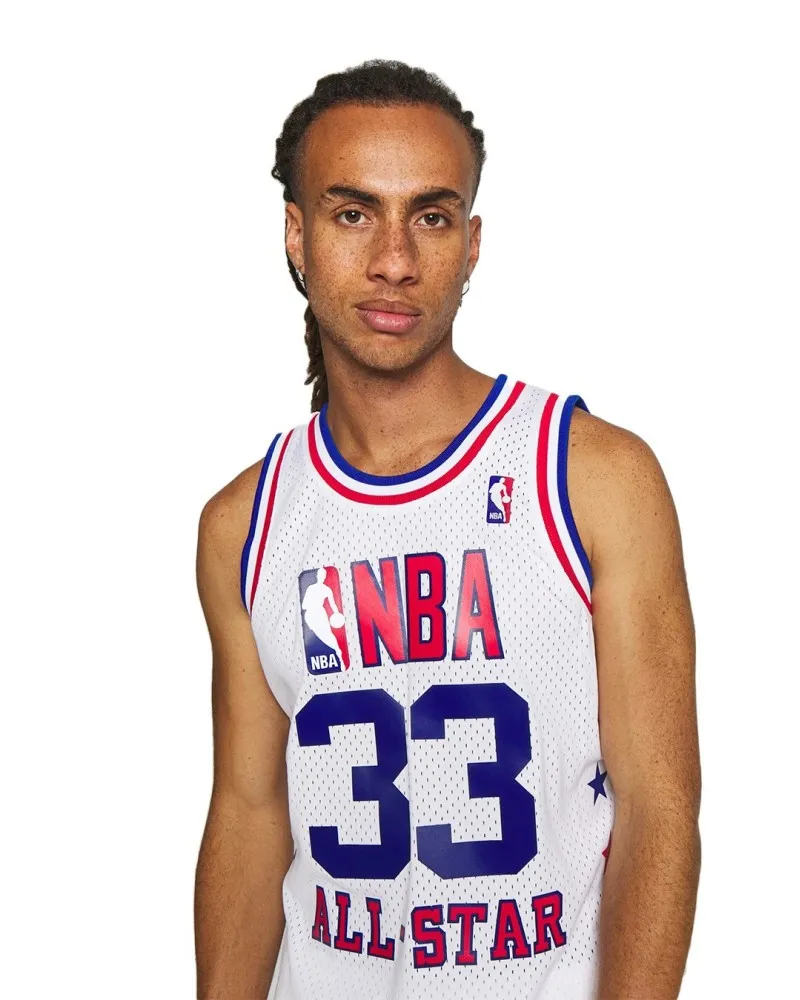 CAMISETA MITCHELL & NESS BLANCA ALL STAR LARRY BIRD SWINGMAN JERSEY