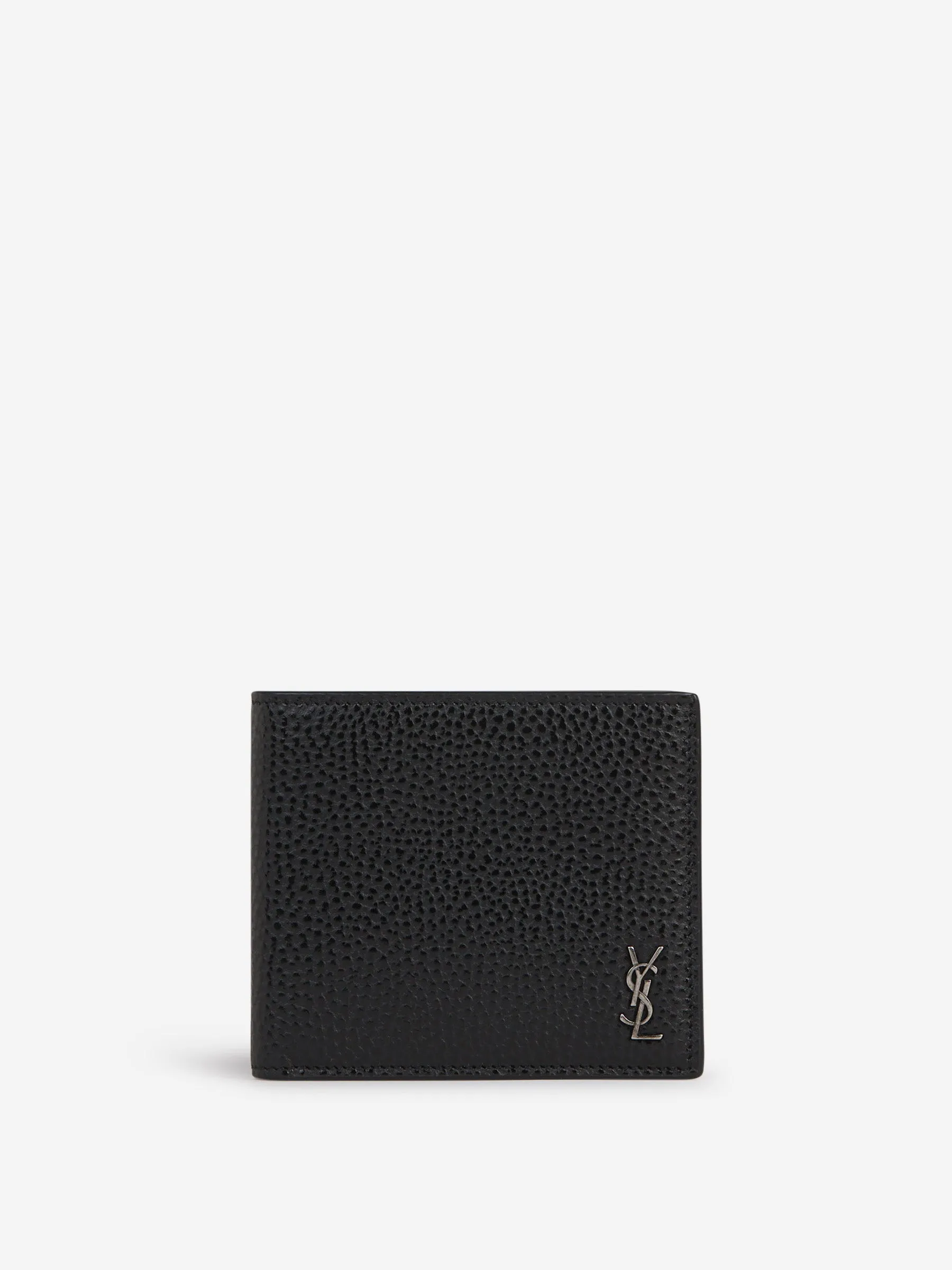 Cartera Piel Granulada Logo