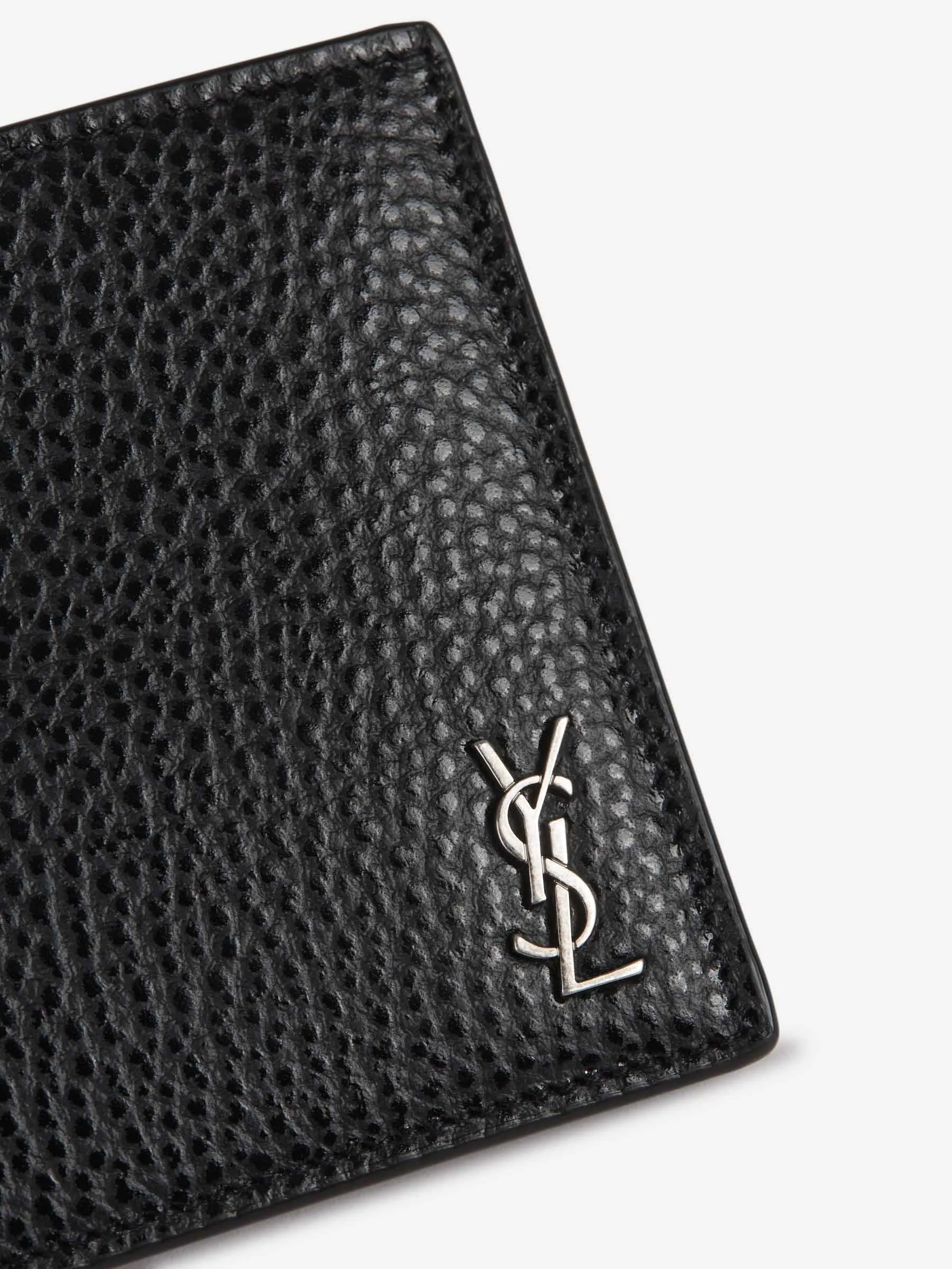 Cartera Piel Granulada Logo