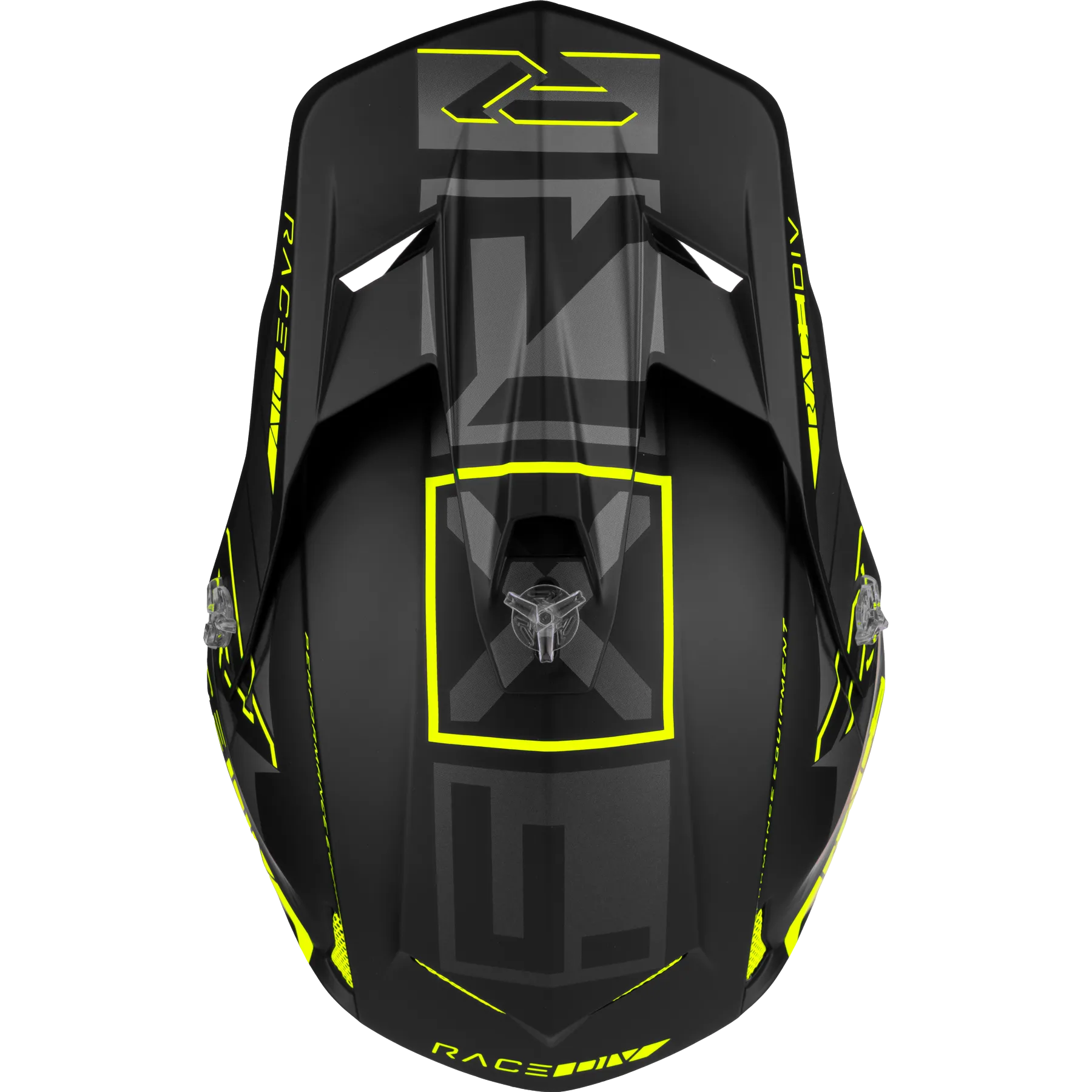 Casco de Cross FXR Clutch Evo HiVis