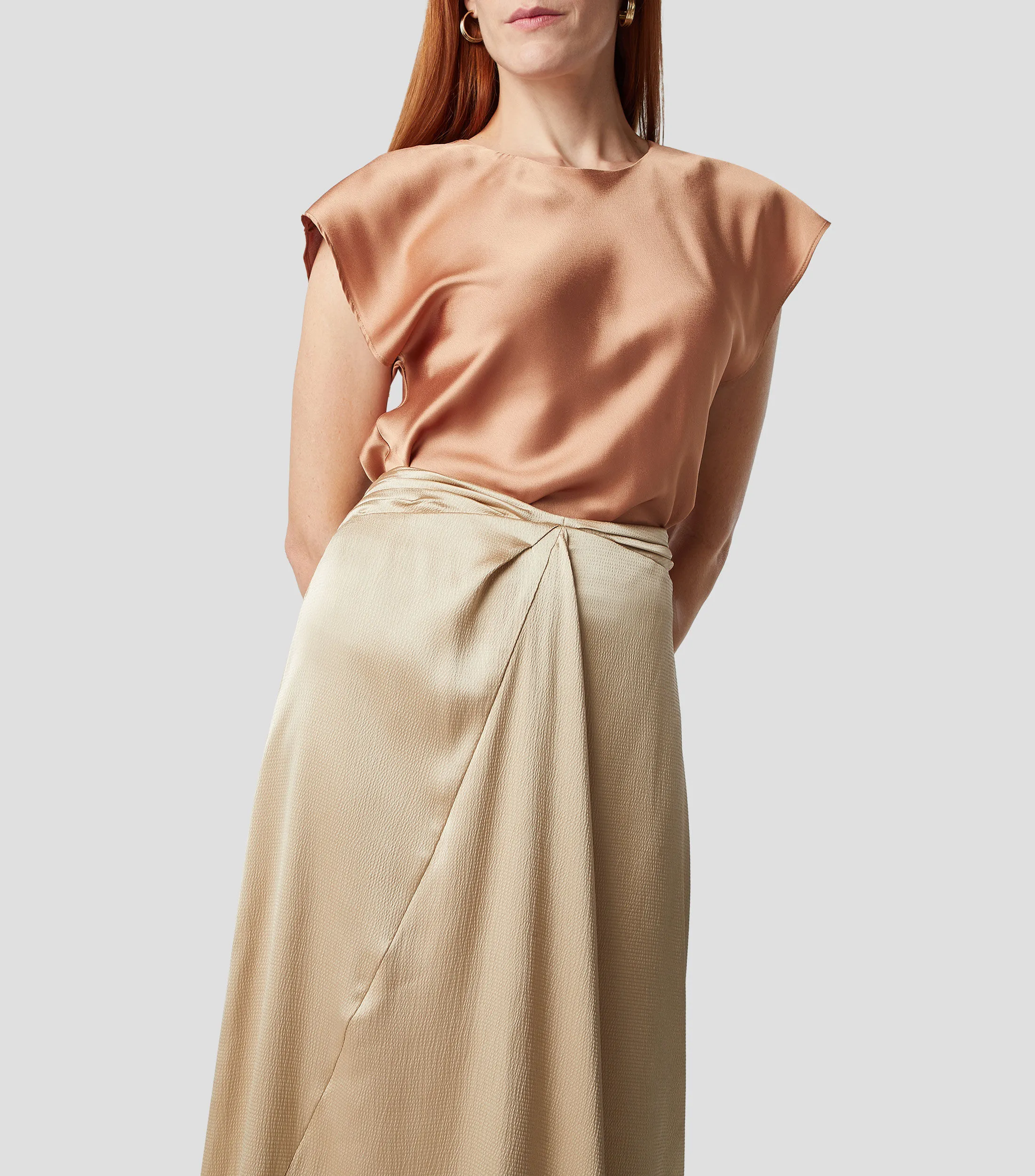 Chester & Peck Blusa sin mangas Mujer