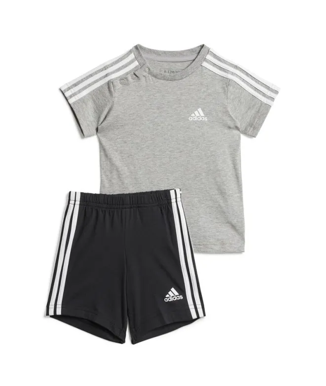 Conjunto adidas Essentials Sport Set Infantil Gris