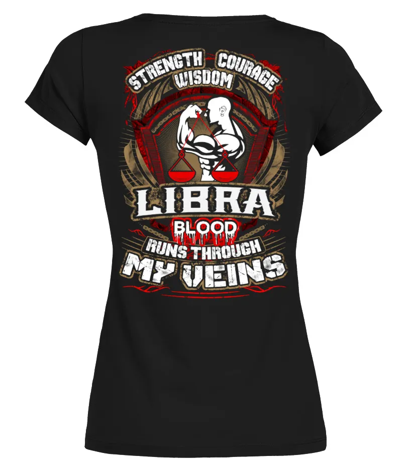 EN - LIBRA BLOOD Camiseta cuello redondo Mujer