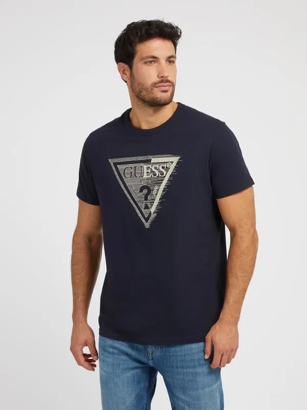 GUESS Triangle Logo T-Shirt