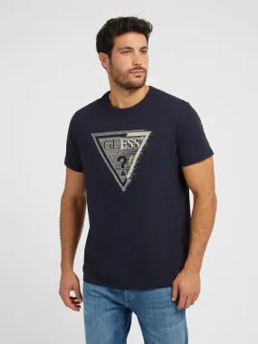 GUESS Triangle Logo T-Shirt