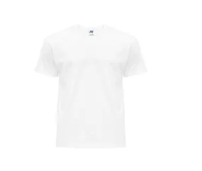 JHK JK145 - Camiseta 150 de cuello redondo - White