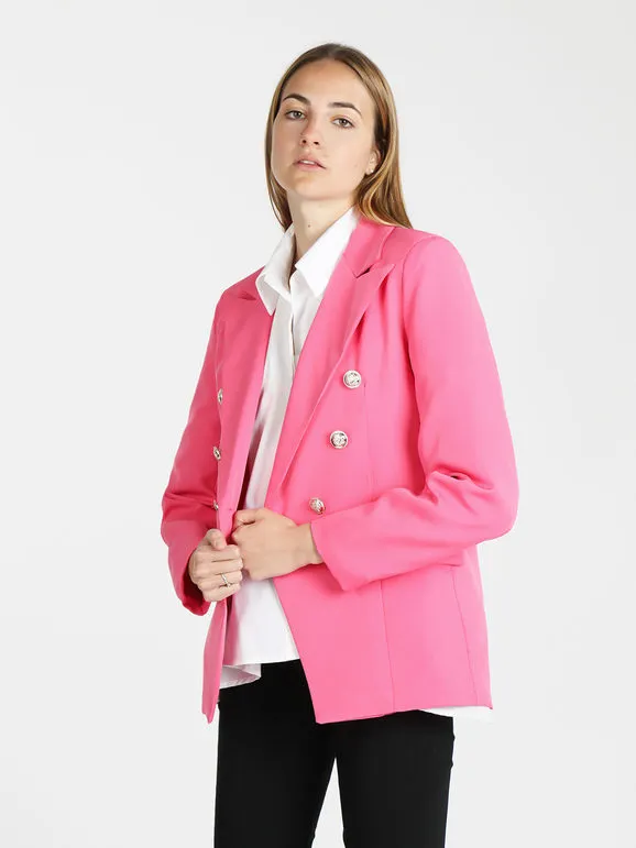 Melitea Blazer de mujer con doble botonadura