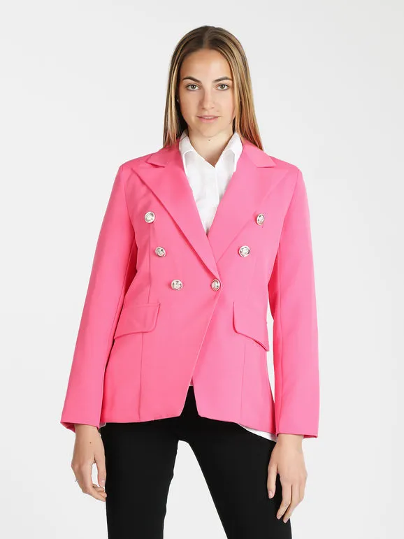 Melitea Blazer de mujer con doble botonadura