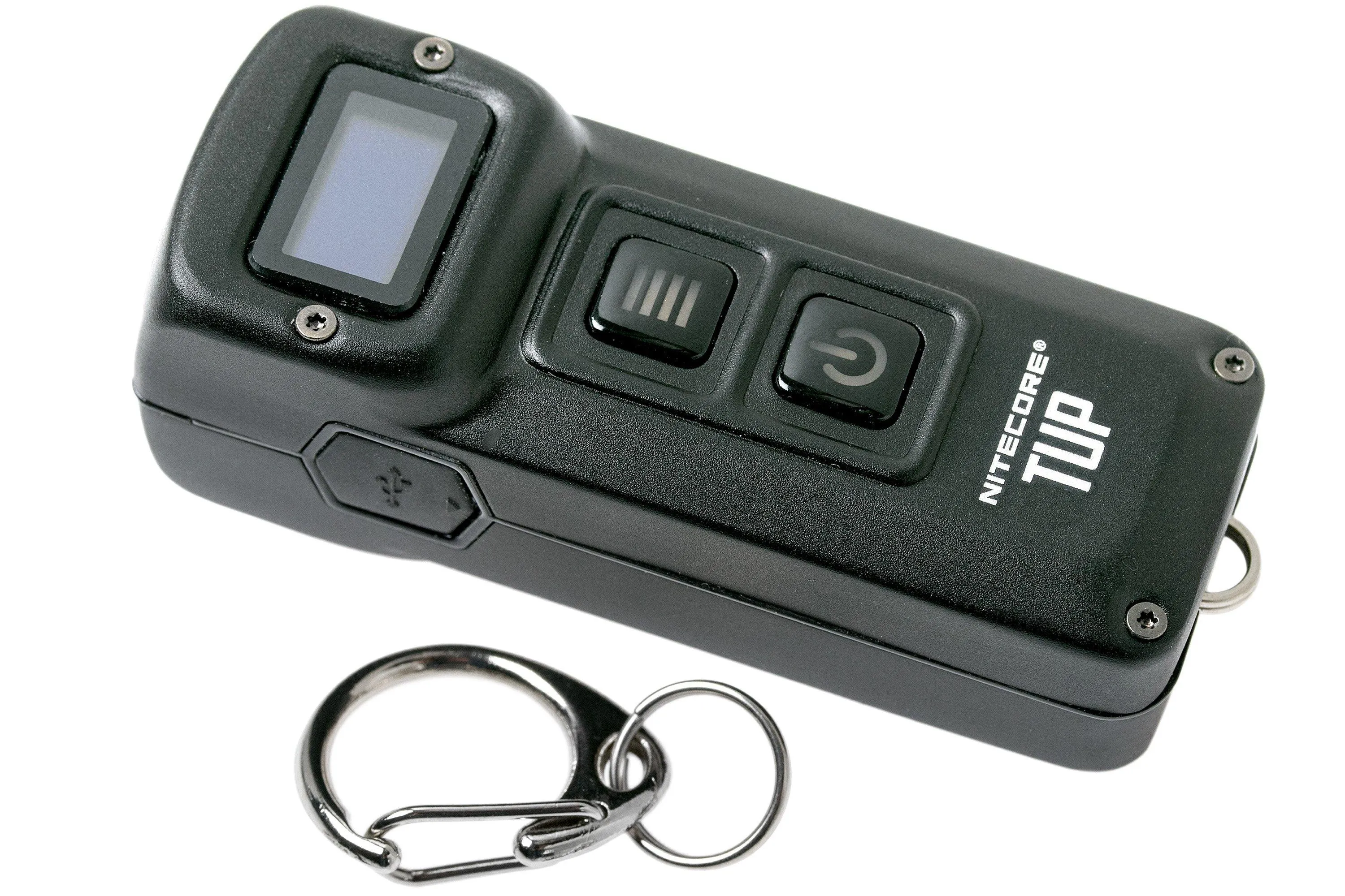 Nitecore TUP 1000 lúmenes llavero linterna recargable negro