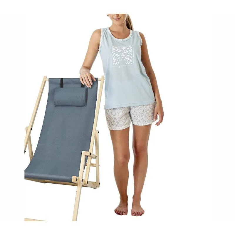 Pijama mujer tirantes -Leniss 6044