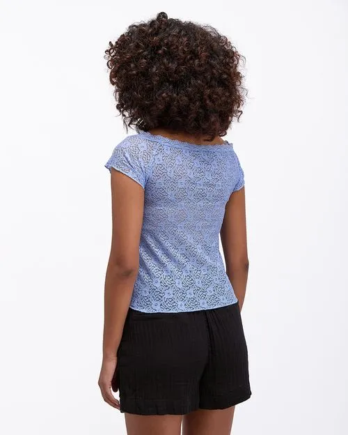 Polo Mujer Pimentel Celeste Dusk