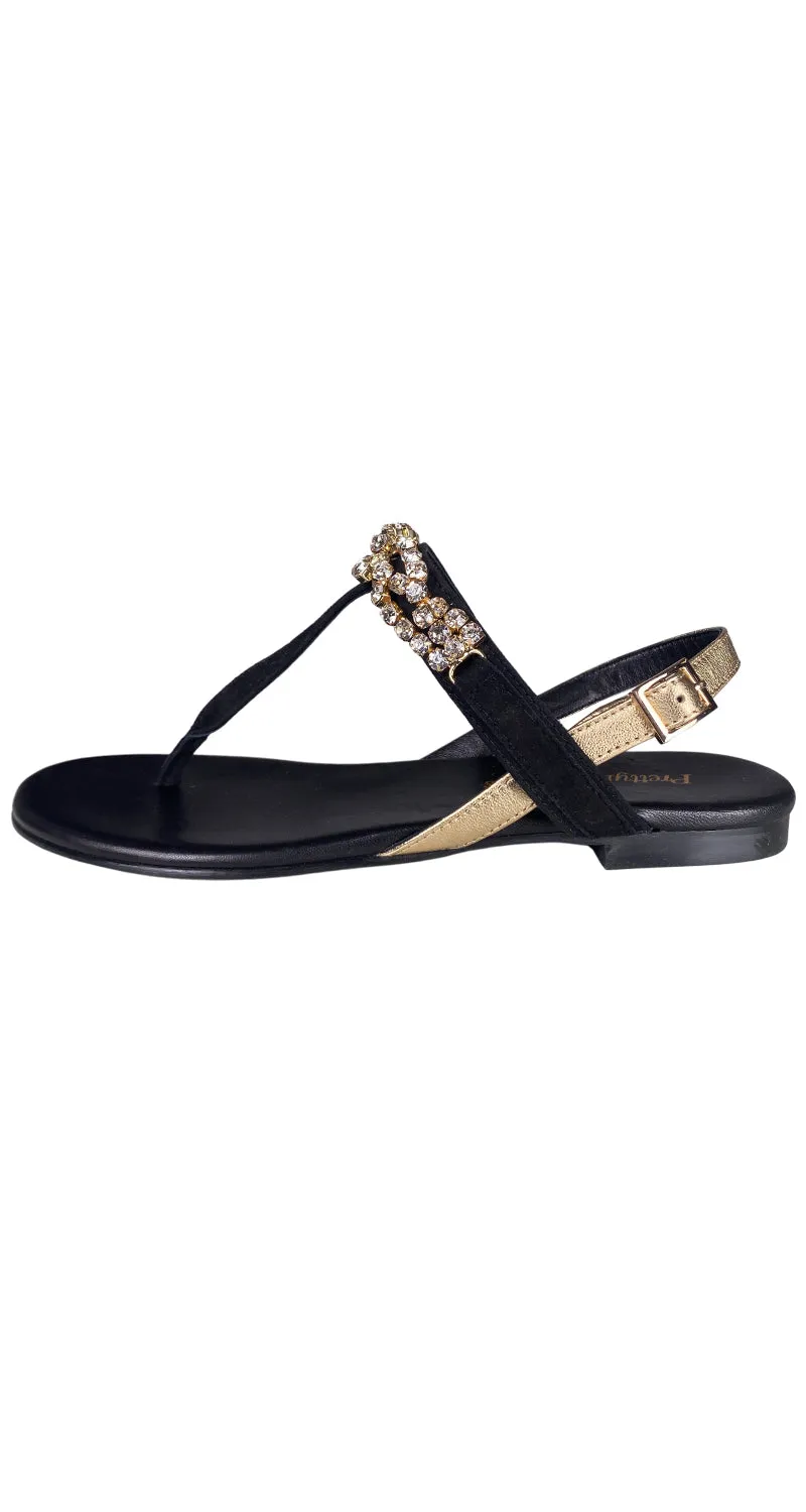 PRETTY BALLERINAS Sandalias Brillos