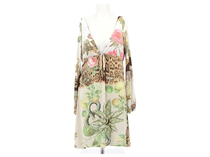 ROBERTO CAVALLI Vestidos T.Internacional XS Sintético Multicolor 