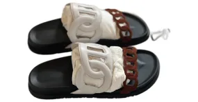 Sandalias Hermès Extra Castaño 