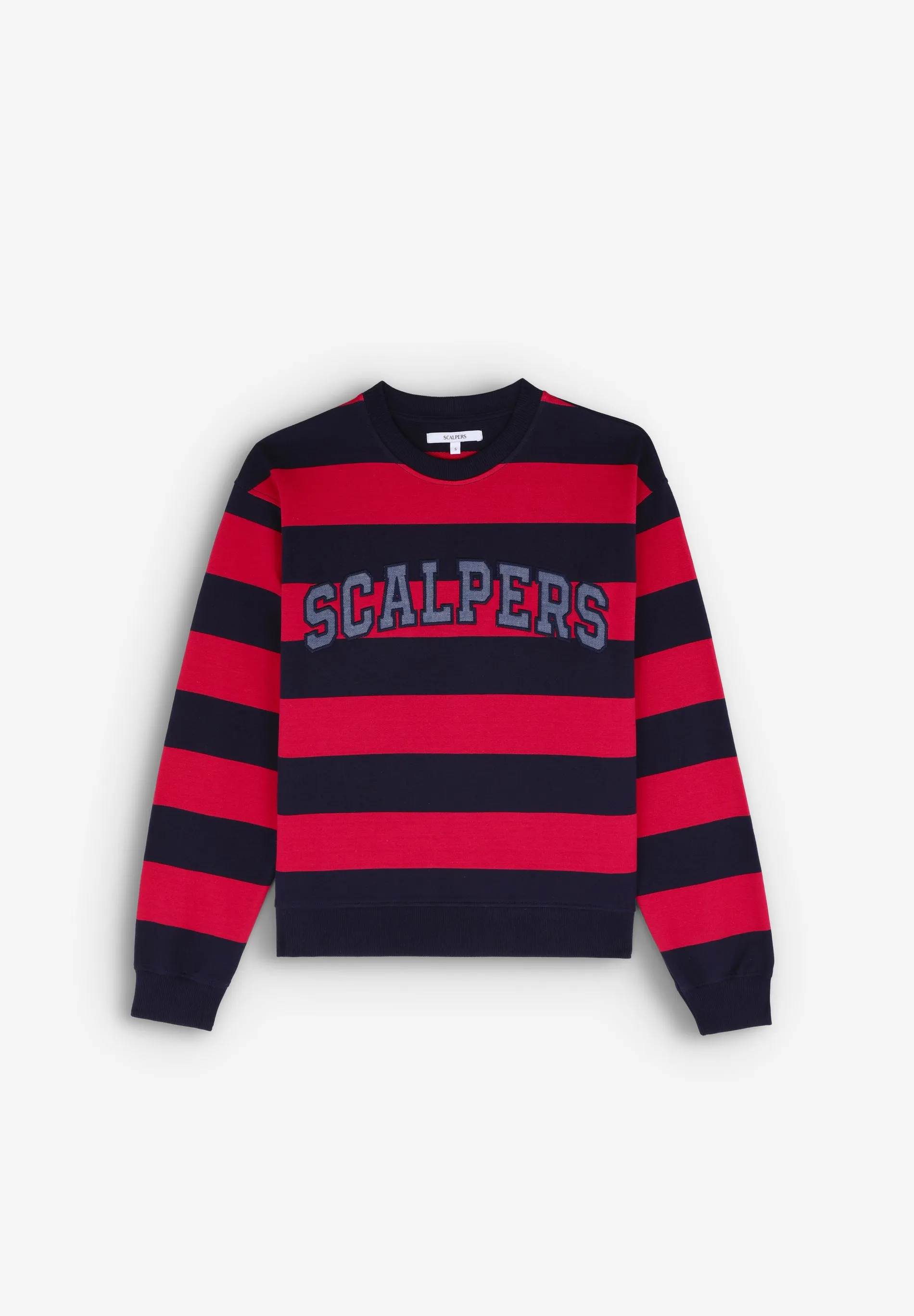SUDADERA RAYAS LOGO