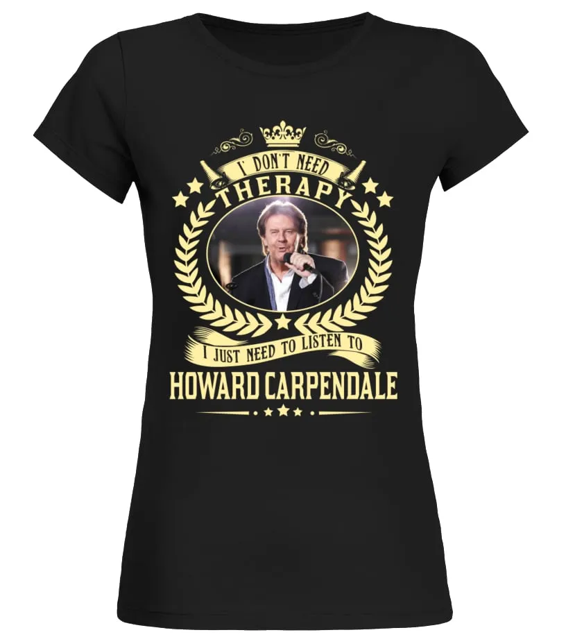 therapy howard carpendale Camiseta cuello redondo Mujer