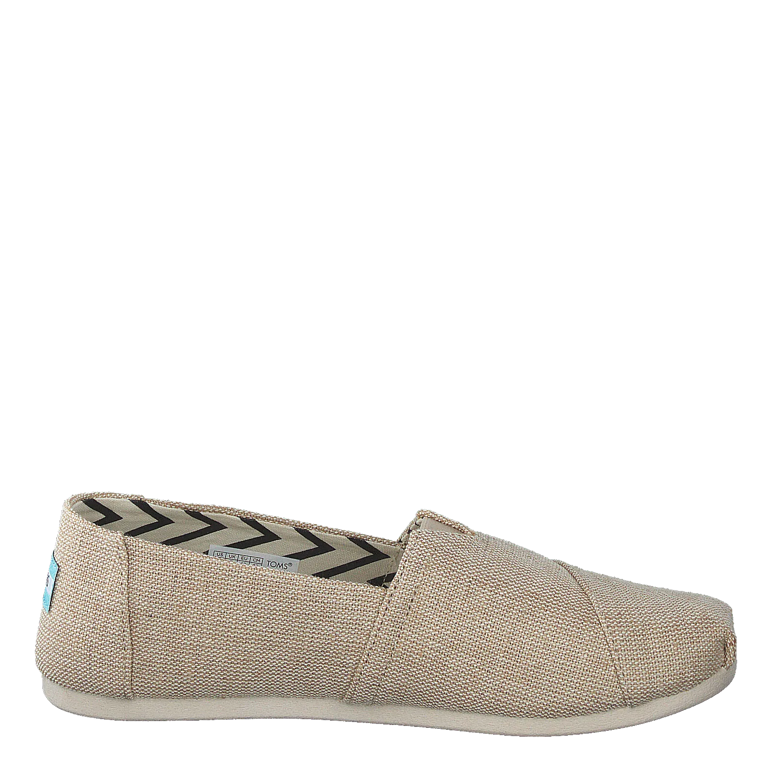 Toms zapatos Alp Heritage Cotton Canvas Natural Undyed