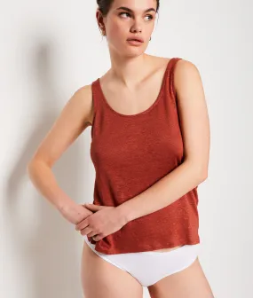Top 100% lino JOSIE MARRON - ETAM