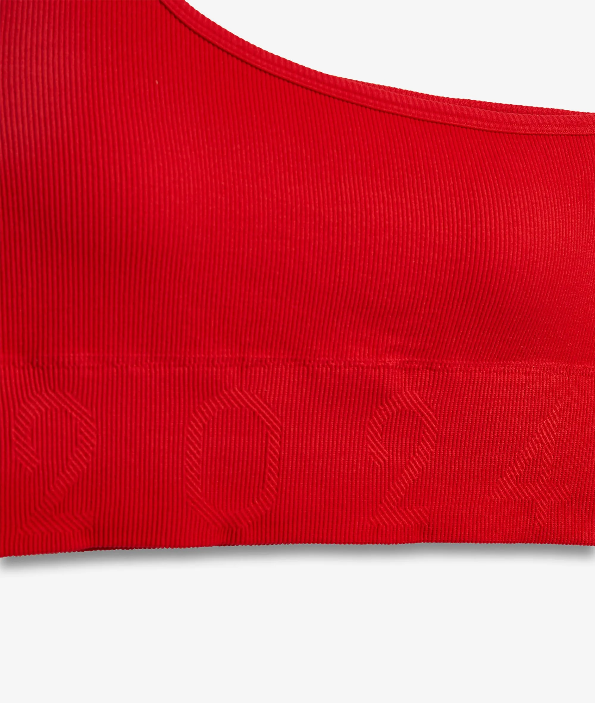 Top asimétrico CAPSULE ACTIVE ROUGE - ETAM