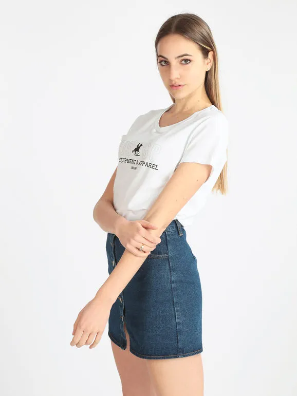 U.S. Grand Polo Camiseta de mujer de manga corta con estampados